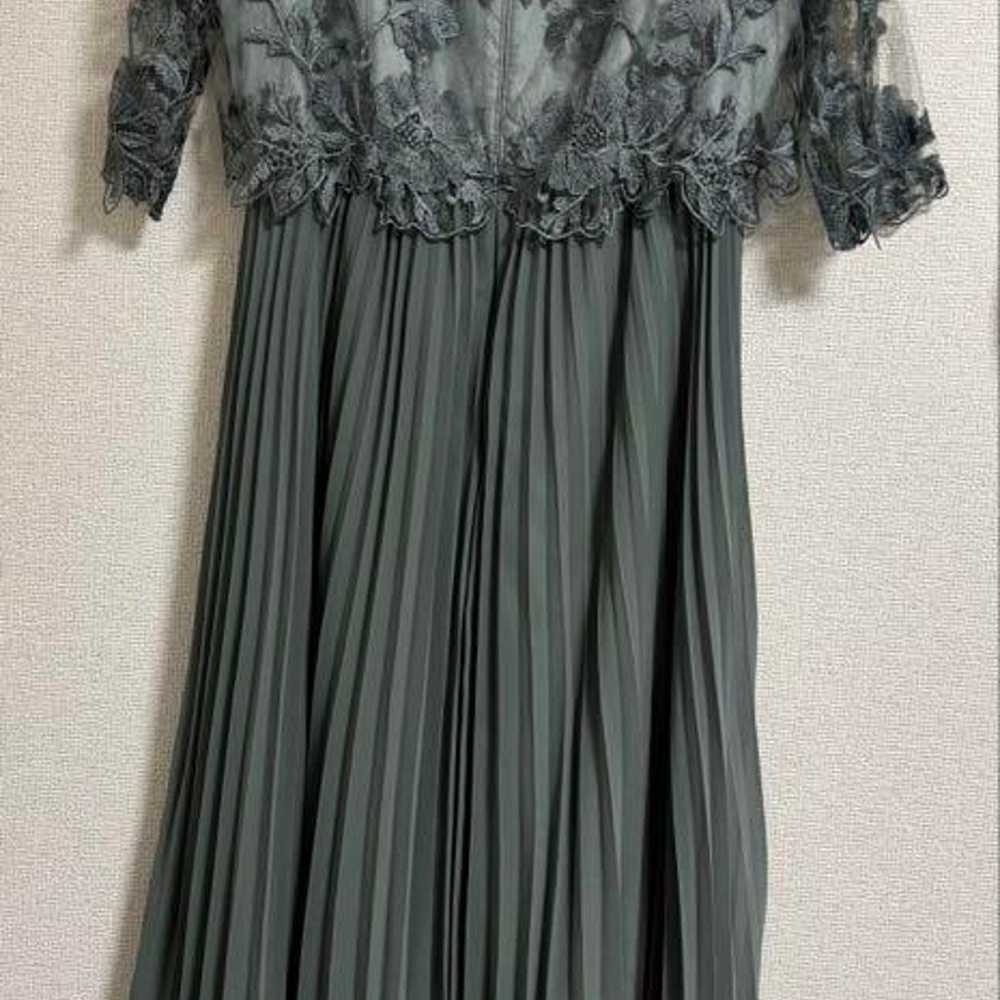 form forma - Embroidered & Pleated Long Dress - image 3