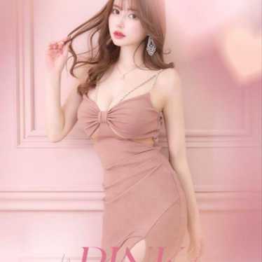 Pink Jewels Cutout Night Dress - image 1