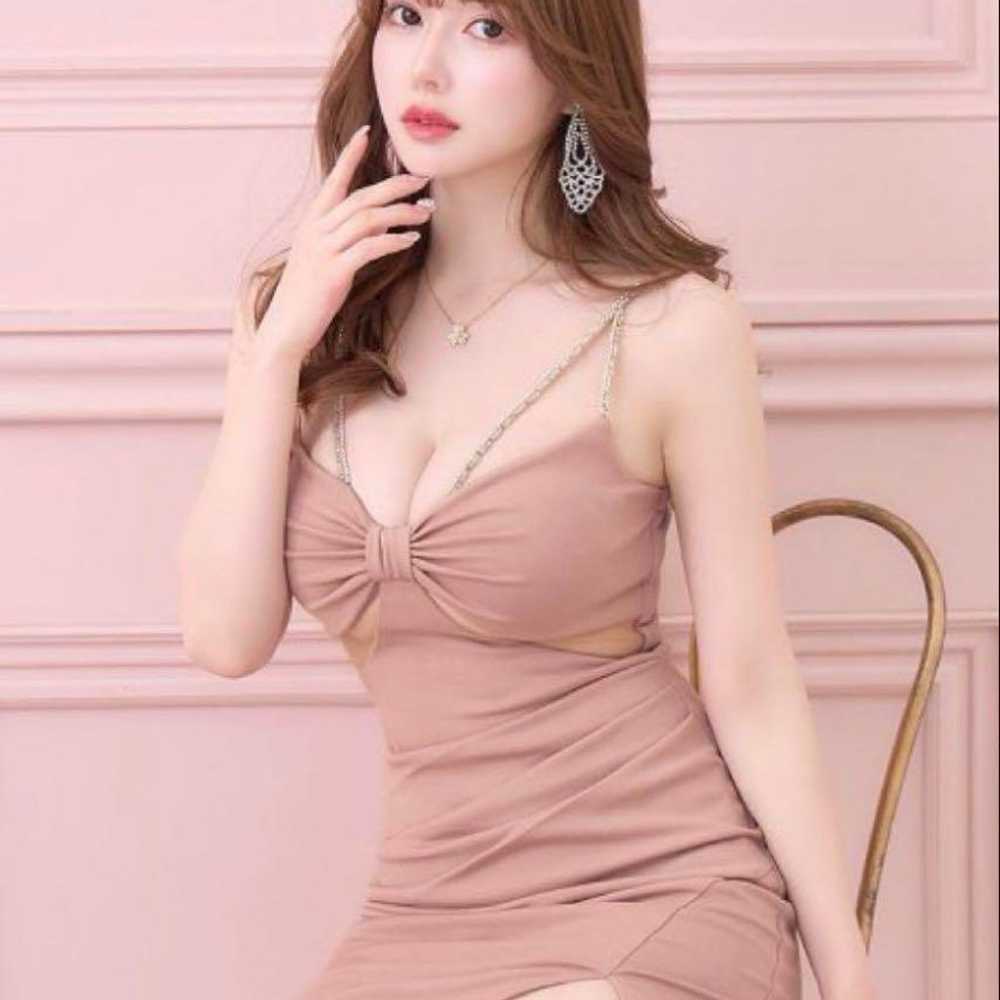 Pink Jewels Cutout Night Dress - image 2