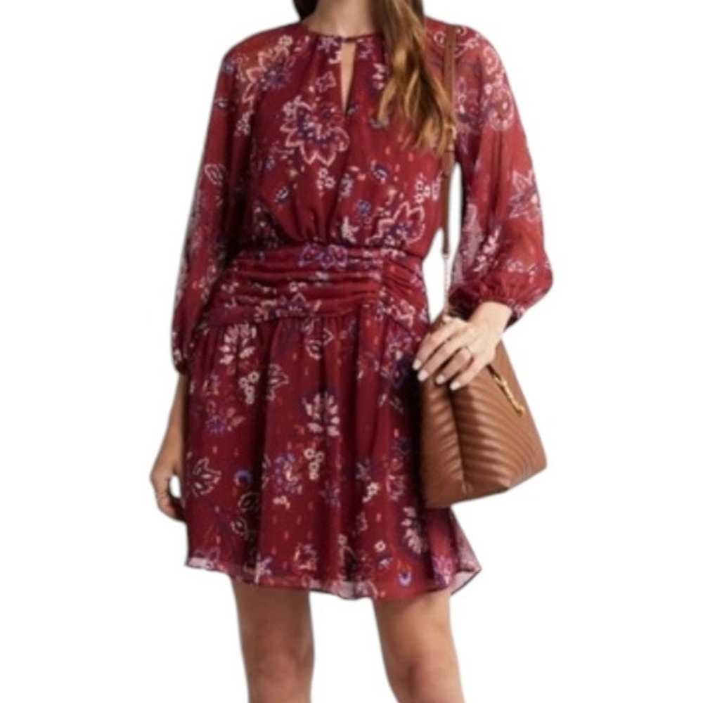 Vince Camuto dress Printed Fit Flare size 18 - image 7