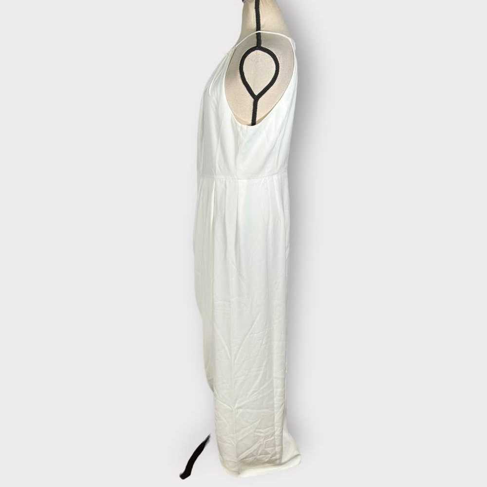 Shona Joy Core High Neck Ruched Dress Ivory Women… - image 3