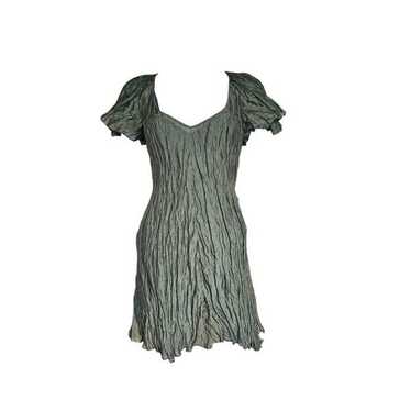 hugo boss fairycore pleated mini dress