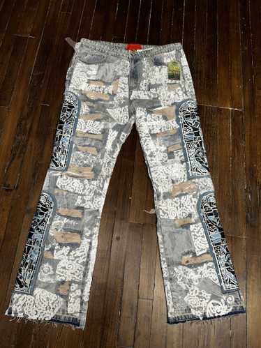 Who Decides War ALTAR LACE FUSION DENIM - image 1