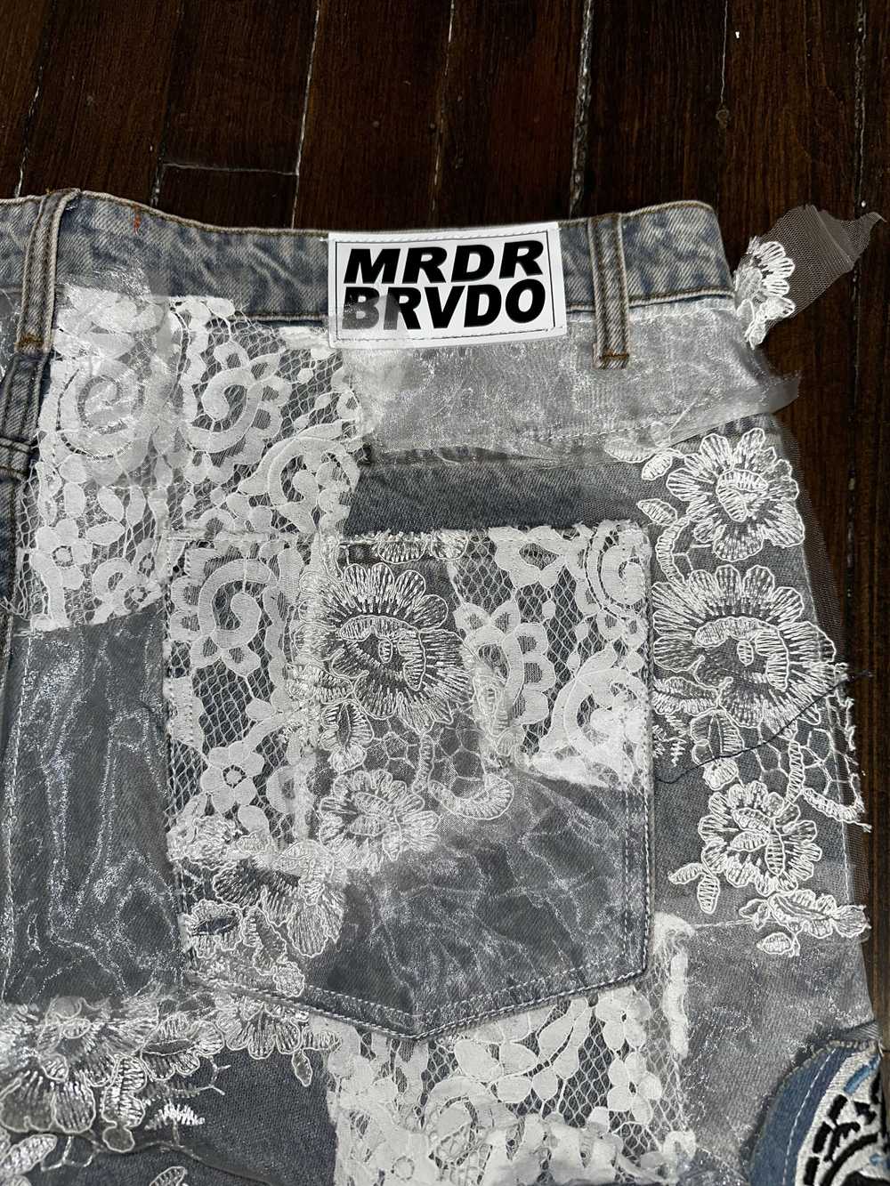 Who Decides War ALTAR LACE FUSION DENIM - image 4