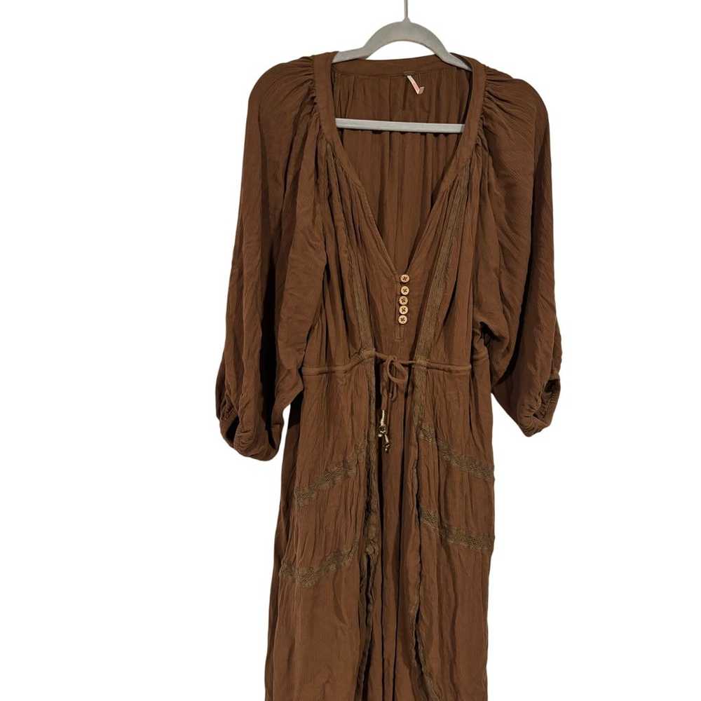 Free People Medium Plenty Of Love Maxi Oversized … - image 2