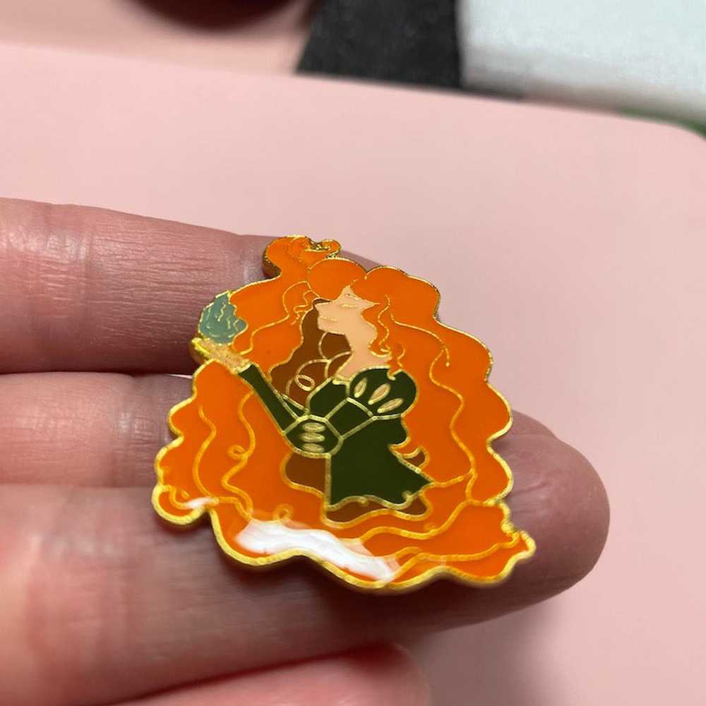 Enamel × Pins Disney Brave Princess Merida Hard E… - image 2