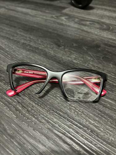 Miu Miu Logo Glasses