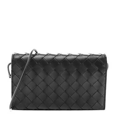 BOTTEGA VENETA Nappa Intrecciato Wallet On Strap … - image 1