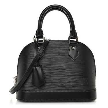 LOUIS VUITTON Epi Alma BB Black