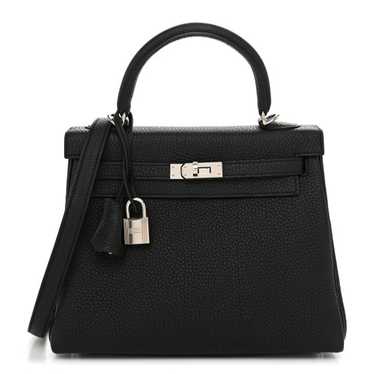 HERMES Togo Kelly Retourne 25 Black