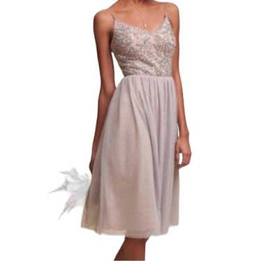 Anthropologie BHLDN Adrianna Papell Bellina Dress 