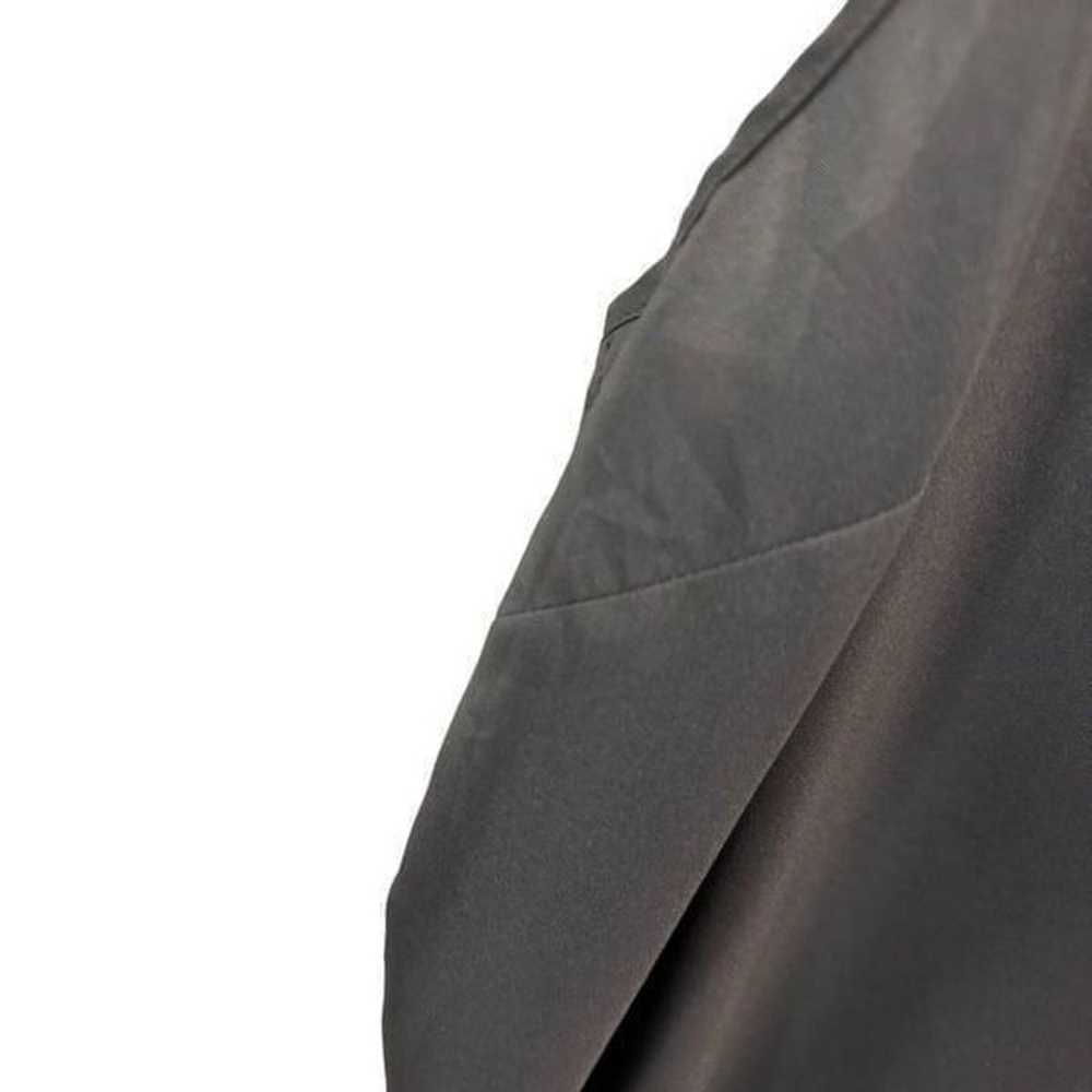 Ladies Club Monaco Brand 100% Silk Dark Grey Slip… - image 4