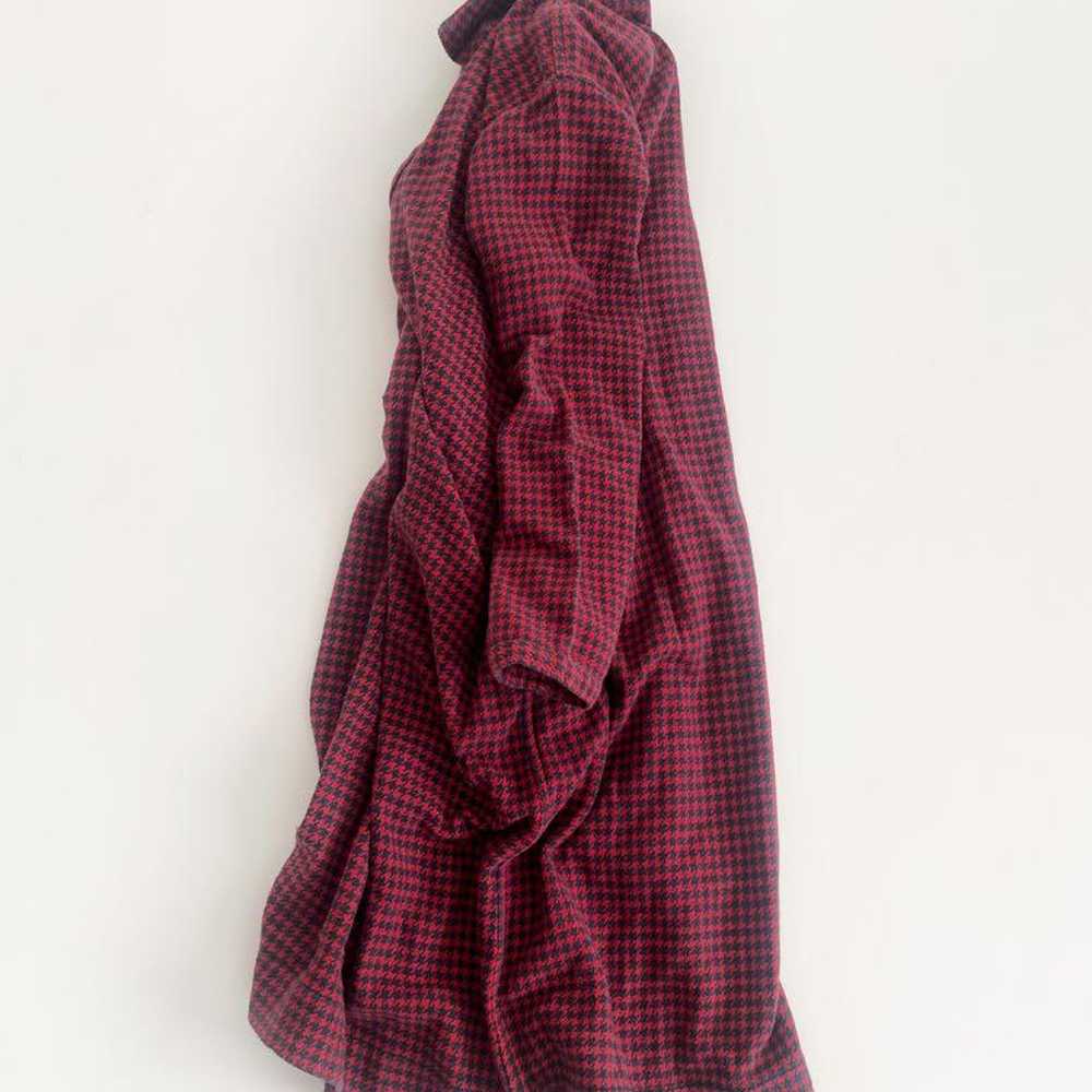 45R Houndstooth Pattern Dress - image 3