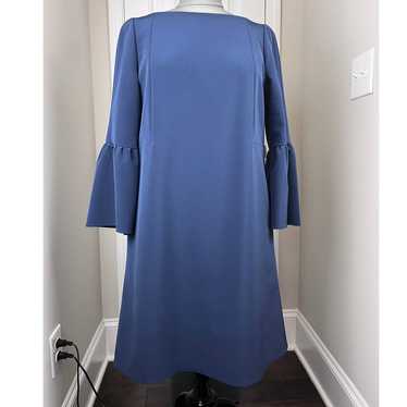 Lafayette New York 148 Navy Marisa Bell Sleeve Dre