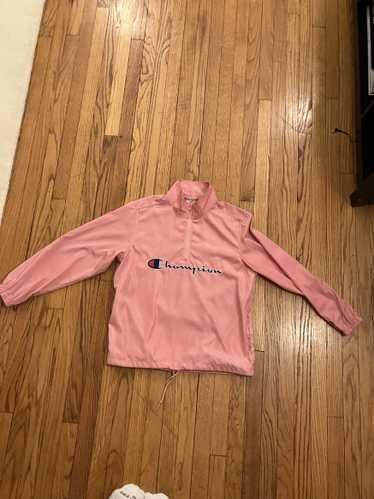 Champion × Supreme Supreme Champion pink quarter z