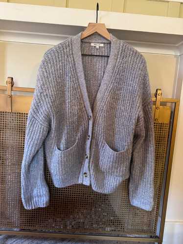 Madewell Oversized Ribbed Cardigan Sweater (XL) |…