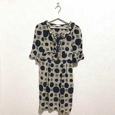 【MAX&Co.】Max & Co. (38) All-over printed silk dres