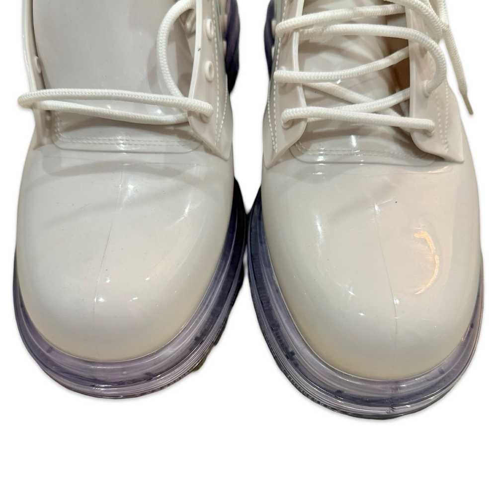 Melissa Melissa Coturno White Clear Combat Boots … - image 10