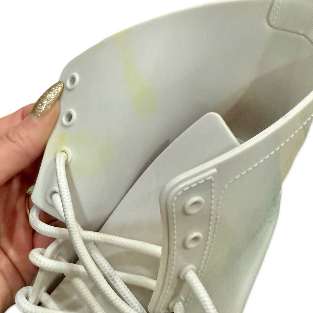 Melissa Melissa Coturno White Clear Combat Boots … - image 11