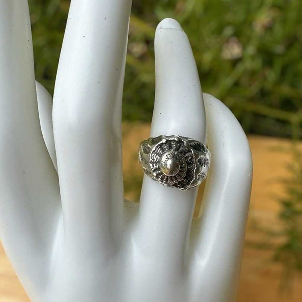 Vintage James Avery Sterling Silver Seashell Ring… - image 12