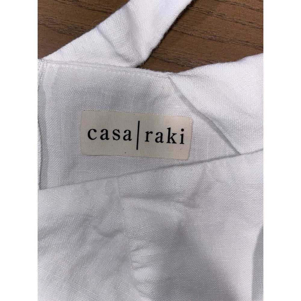 Casa Raki REBECA MIDI White 100% GOTS Linen Halte… - image 7