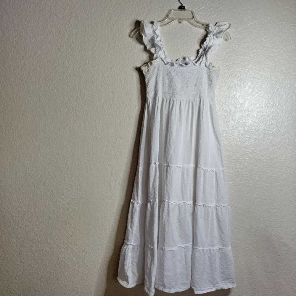 Hill house Ellie the nap dress eyelet white sz S - image 1