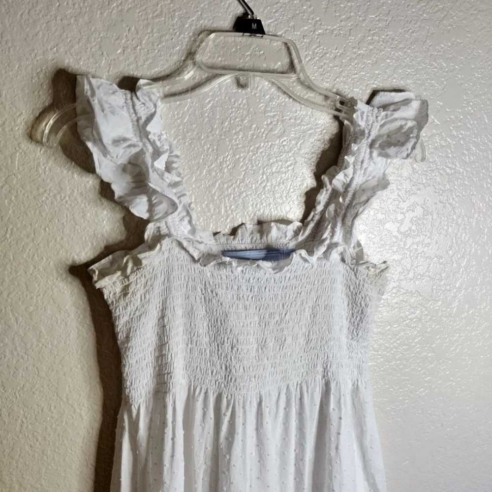 Hill house Ellie the nap dress eyelet white sz S - image 2