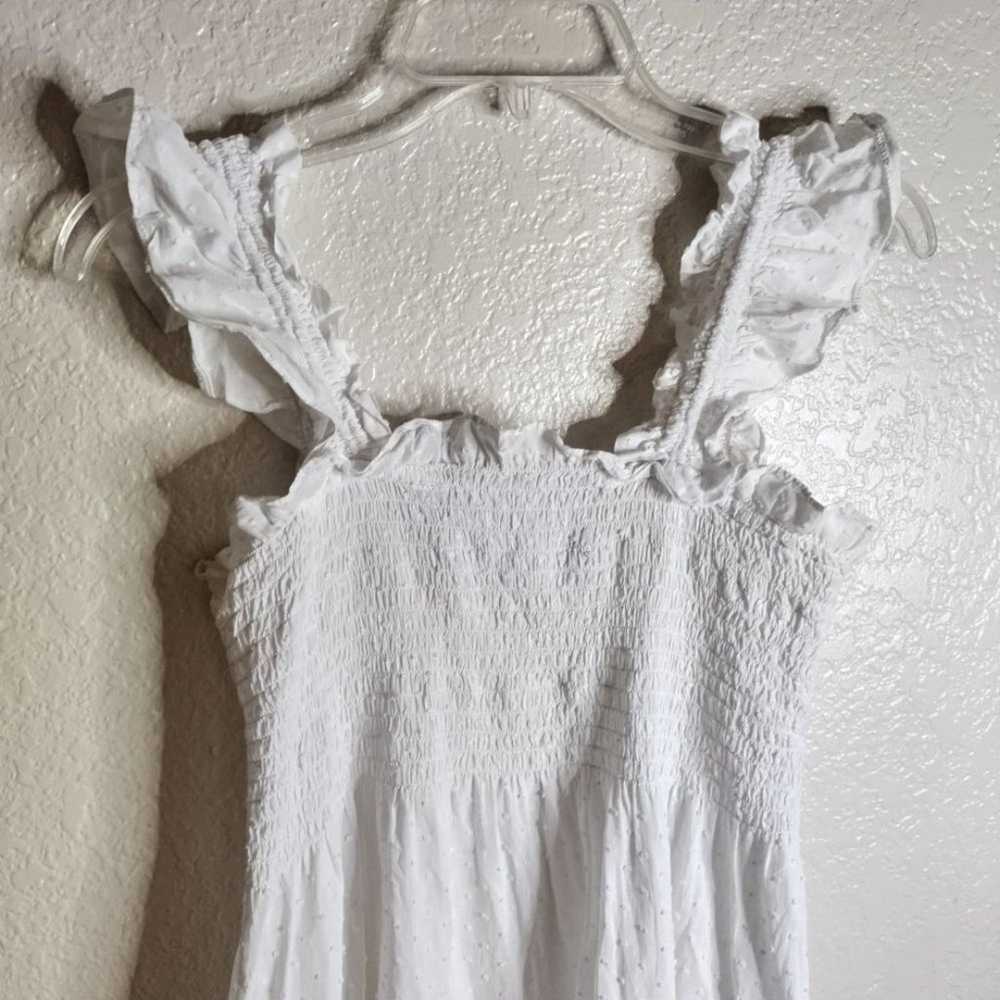 Hill house Ellie the nap dress eyelet white sz S - image 5