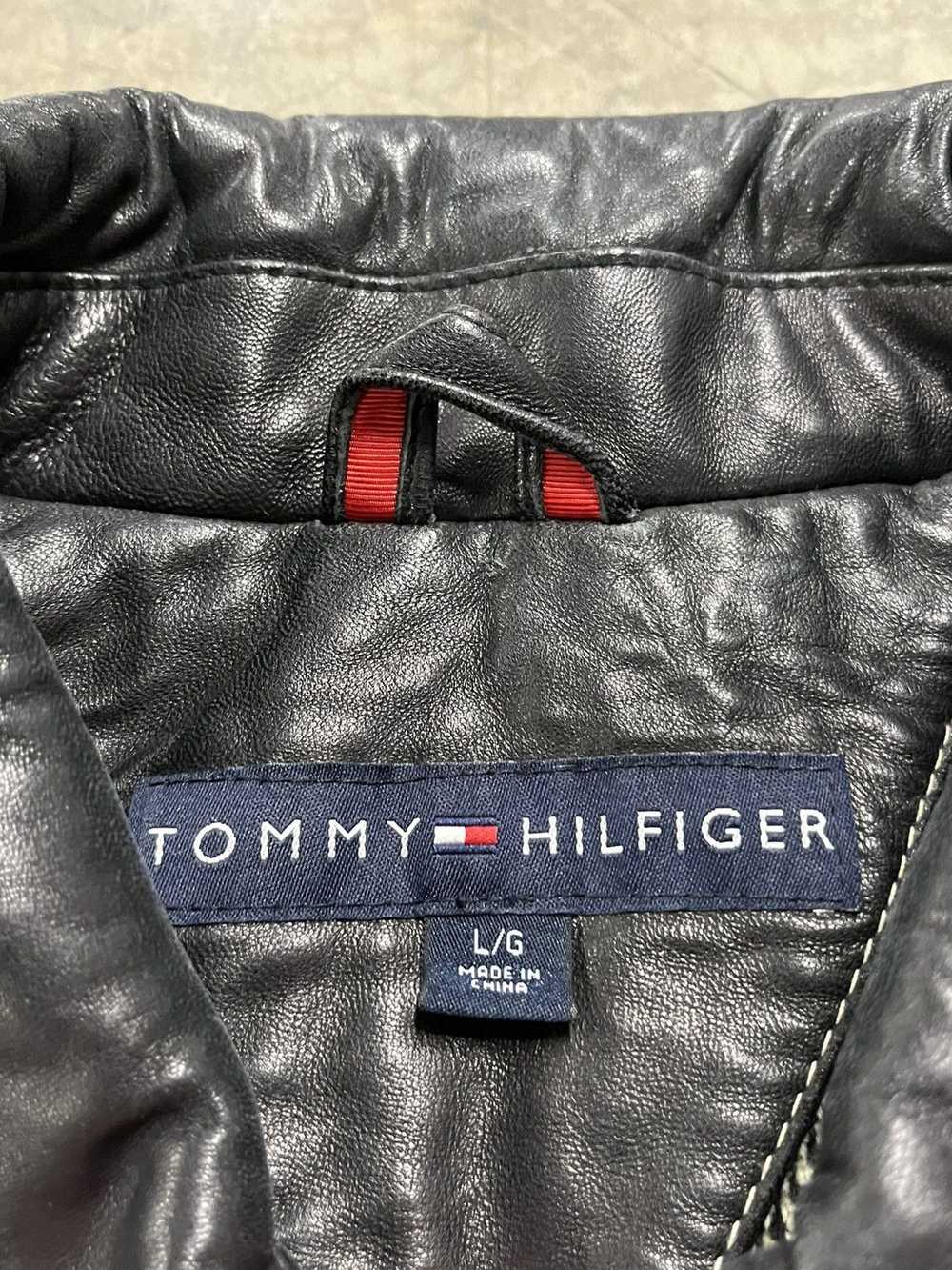 Streetwear × Tommy Hilfiger × Vintage Vintage lea… - image 7