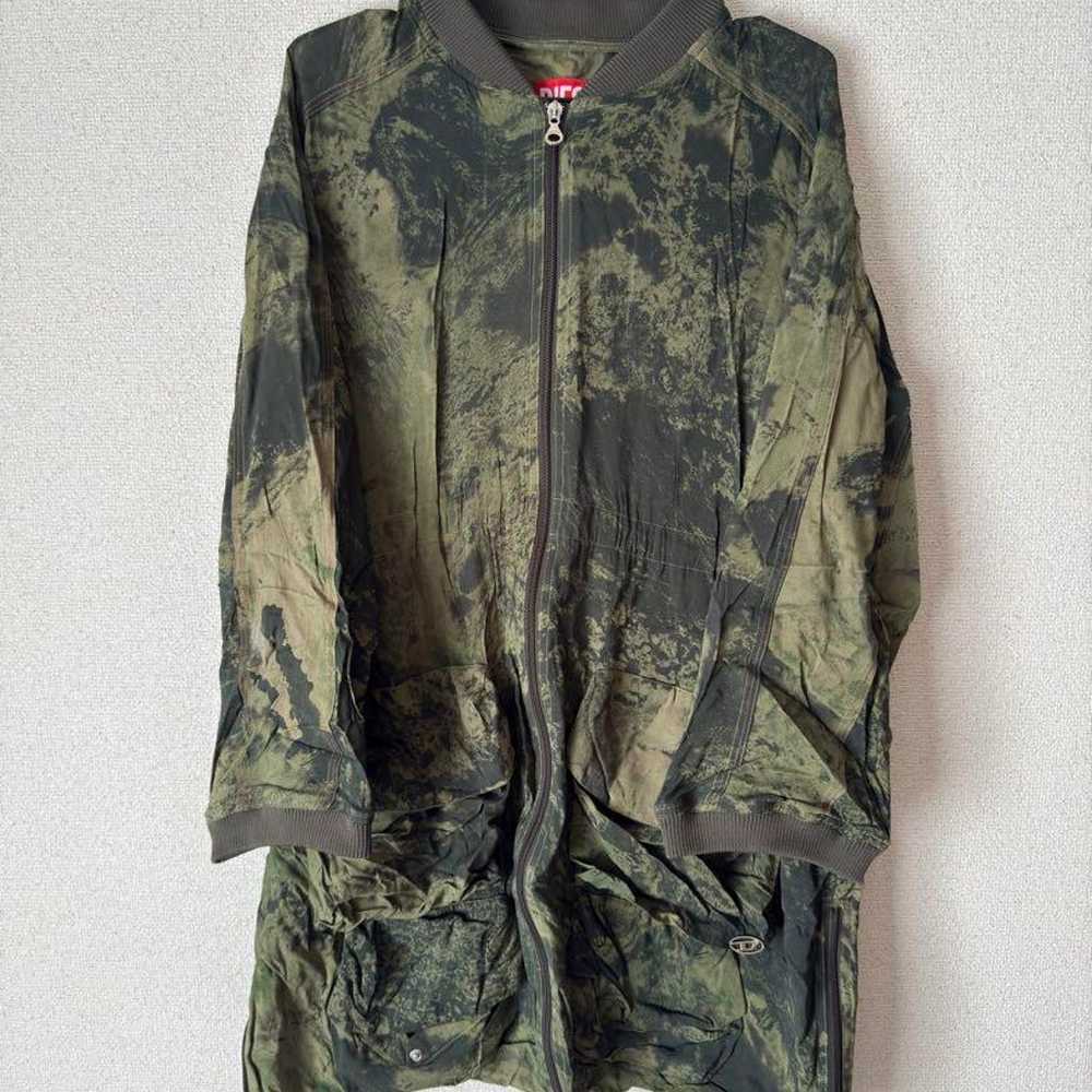 DIESEL Camouflage Cardigan Dress Long Dress Plus … - image 2