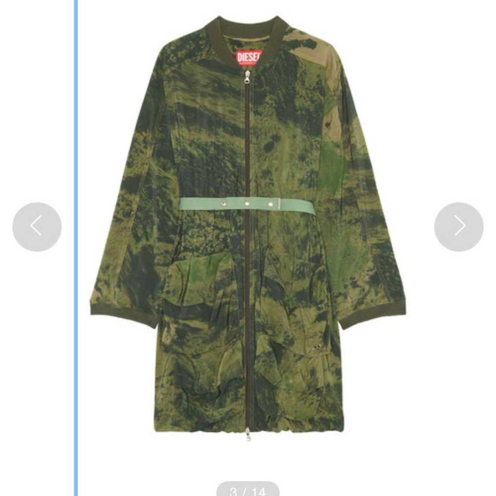 DIESEL Camouflage Cardigan Dress Long Dress Plus … - image 5