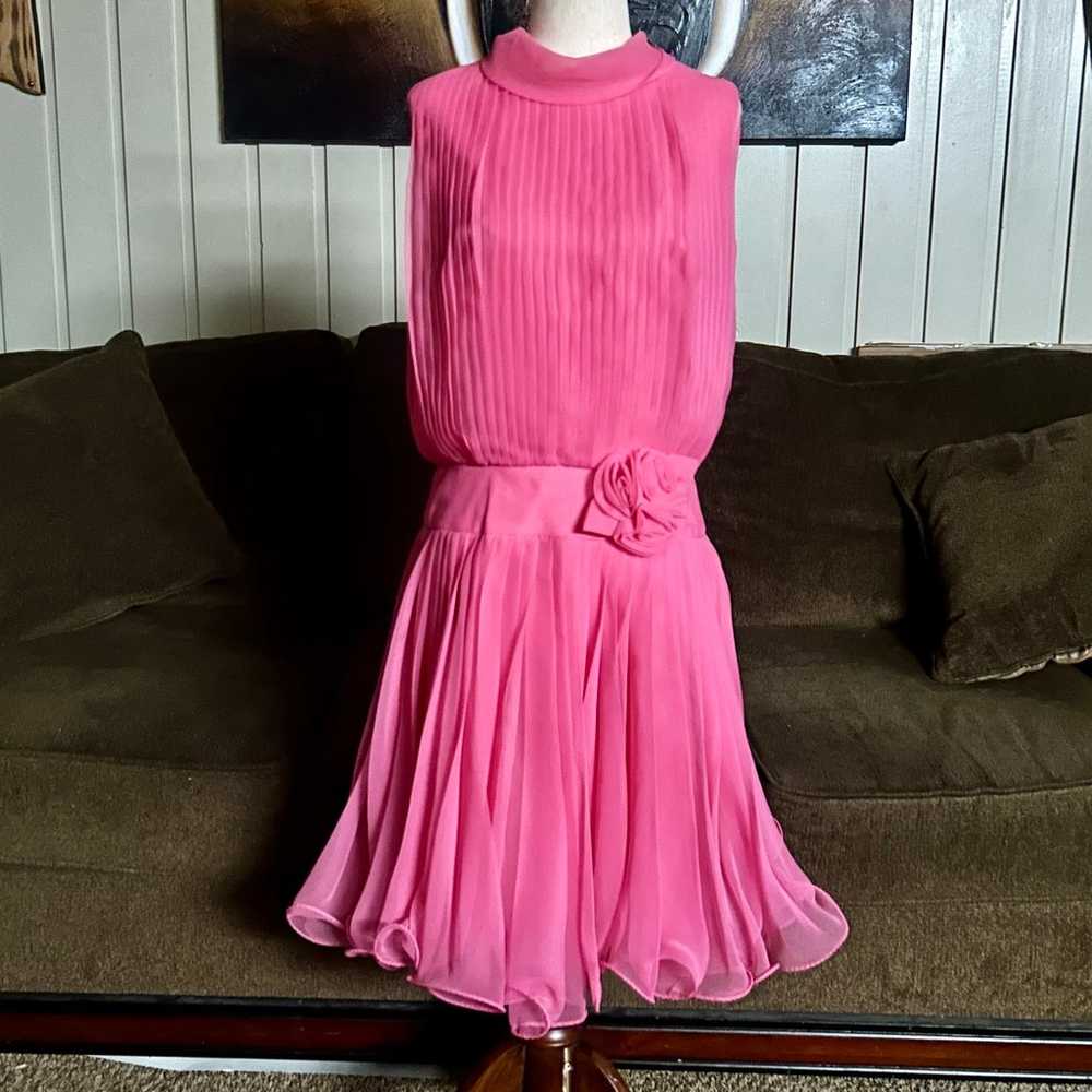 Miss Elliette ~Vintage (1960s)~ Size 12 ~Hot Pink… - image 1