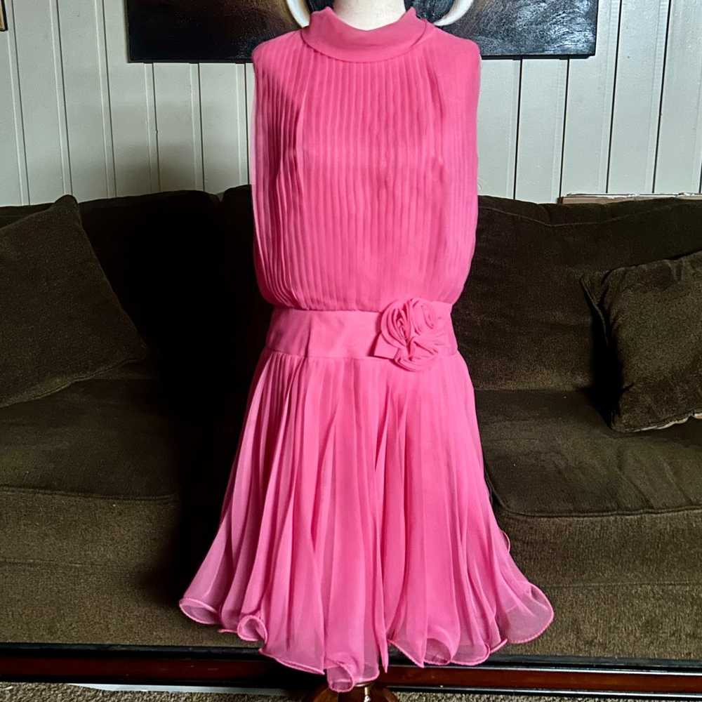 Miss Elliette ~Vintage (1960s)~ Size 12 ~Hot Pink… - image 2