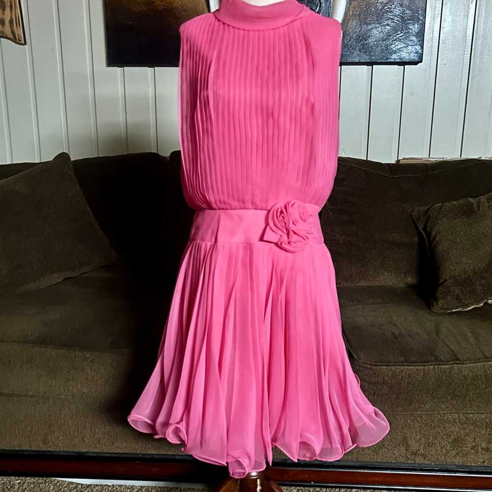 Miss Elliette ~Vintage (1960s)~ Size 12 ~Hot Pink… - image 3