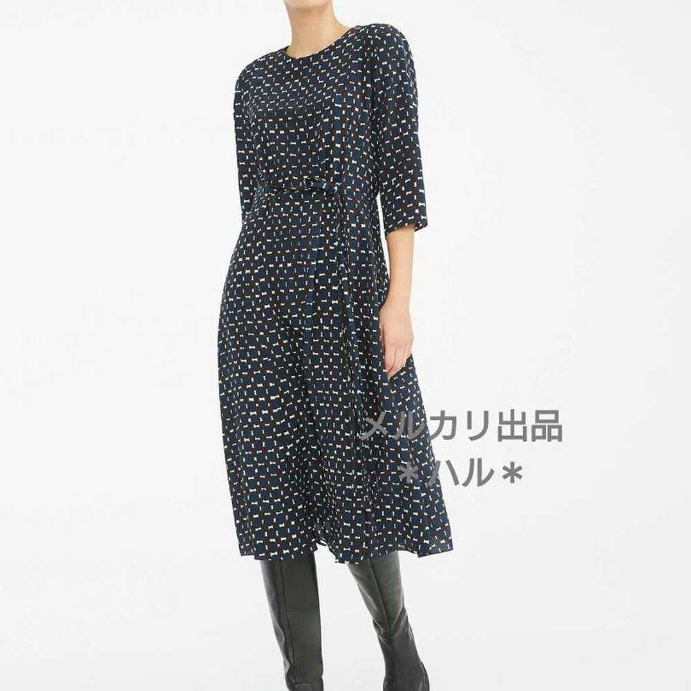 'S Max Mara Pure Silk Crepe De Chine Dress - image 2