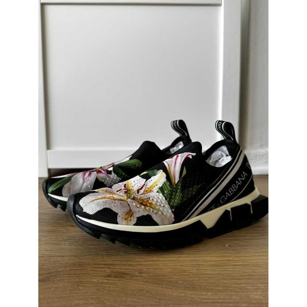 Dolce & Gabbana Sorrento cloth trainers - image 3