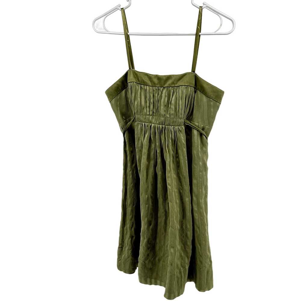 Bcbg Maxazria VTG BCBGMAXAZRIA Silk Mini Dress Pl… - image 1