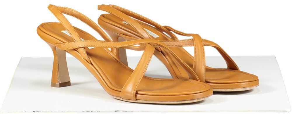 Neil J. Rodgers Brown Yin Sandal UK 8 EU 41 👠 - image 2