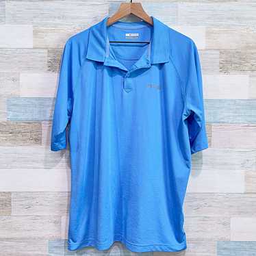 Columbia Columbia PFG Golf Tech Polo Shirt Blue Sh