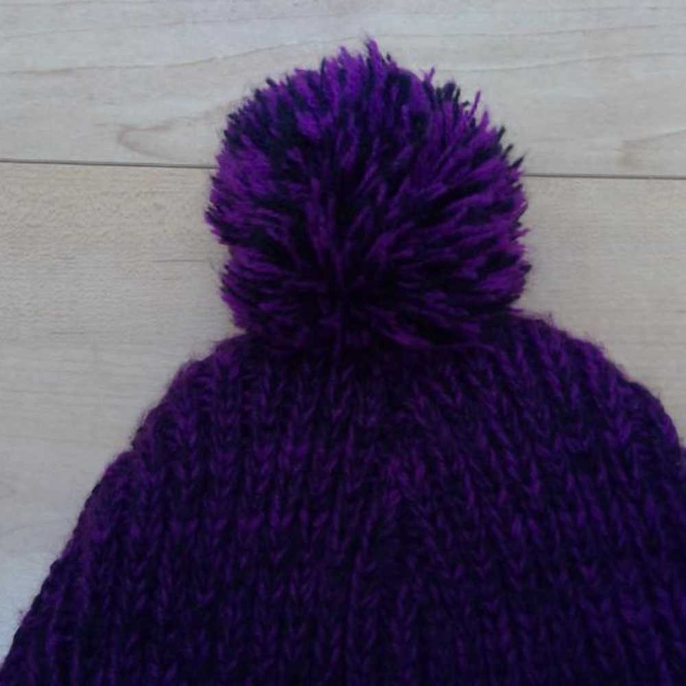 Stussy pom pom knit hat beanie 90's 80's - image 2