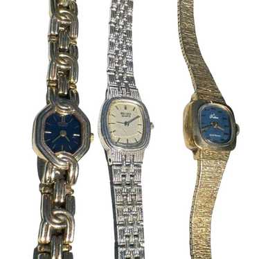 Lot of 3 - Vintage Ladies Watches Seiko Citizen