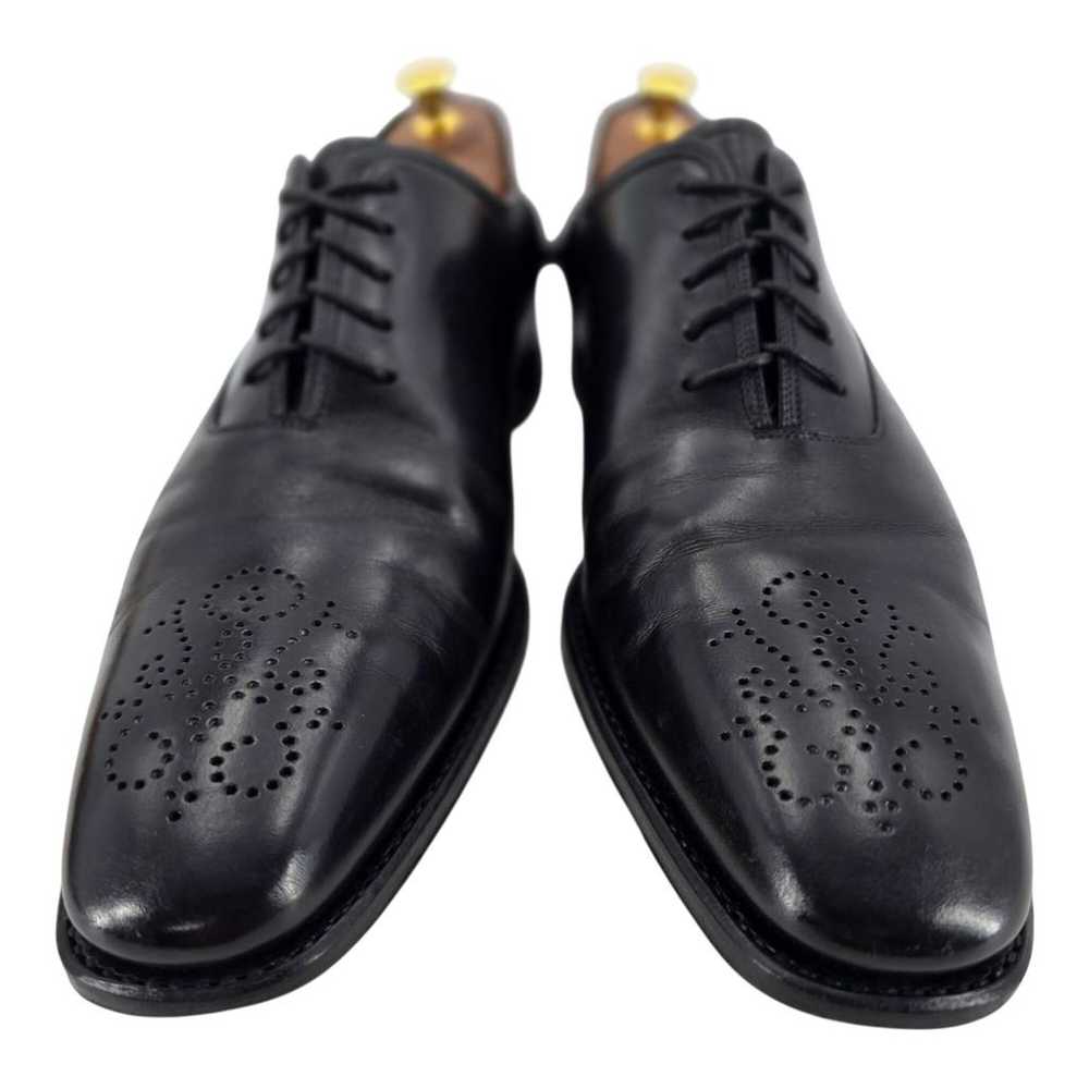 Salvatore Ferragamo Leather lace ups - image 2