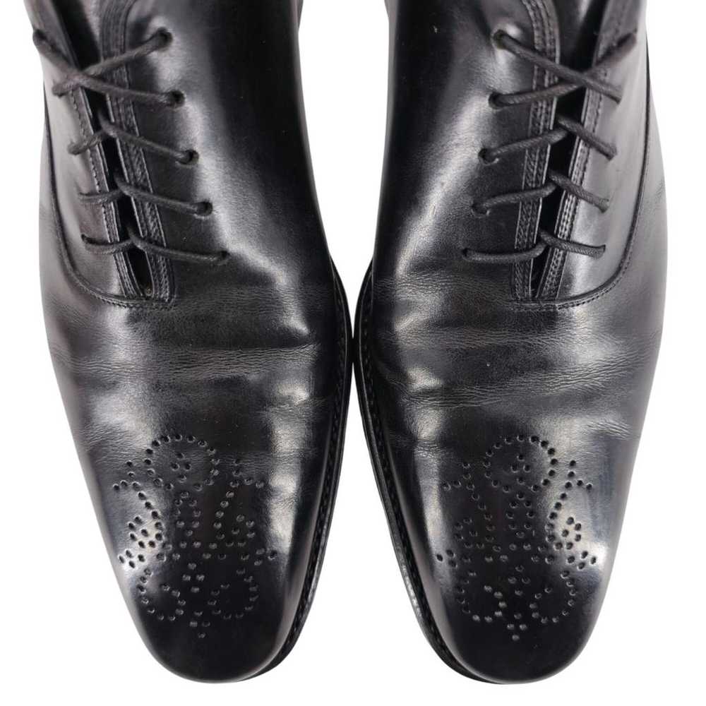 Salvatore Ferragamo Leather lace ups - image 8