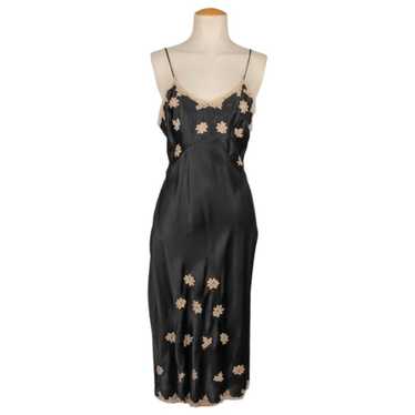 Non Signé / Unsigned Silk mini dress - image 1