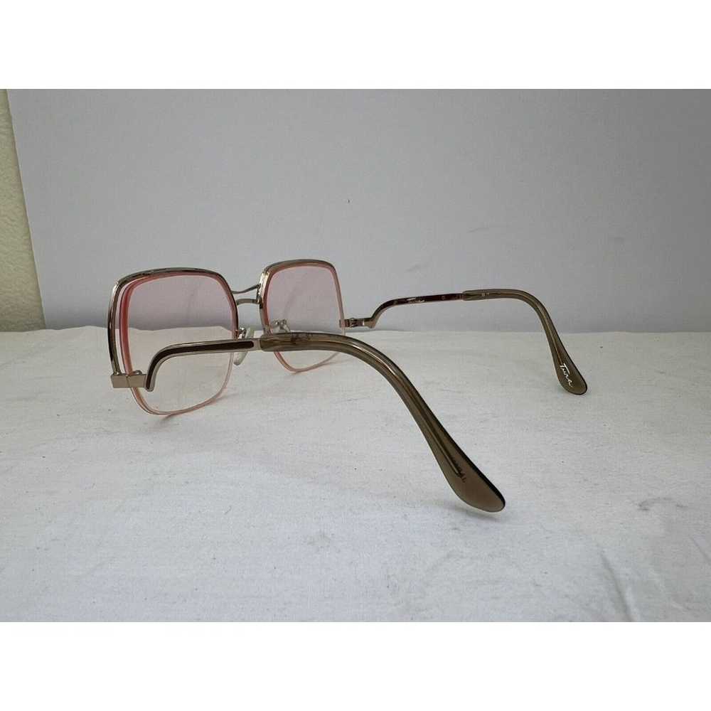 Vintage Retro Tura Mod 420 Eyeglass Frame Gold To… - image 3