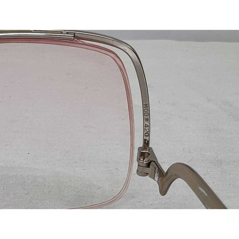 Vintage Retro Tura Mod 420 Eyeglass Frame Gold To… - image 7