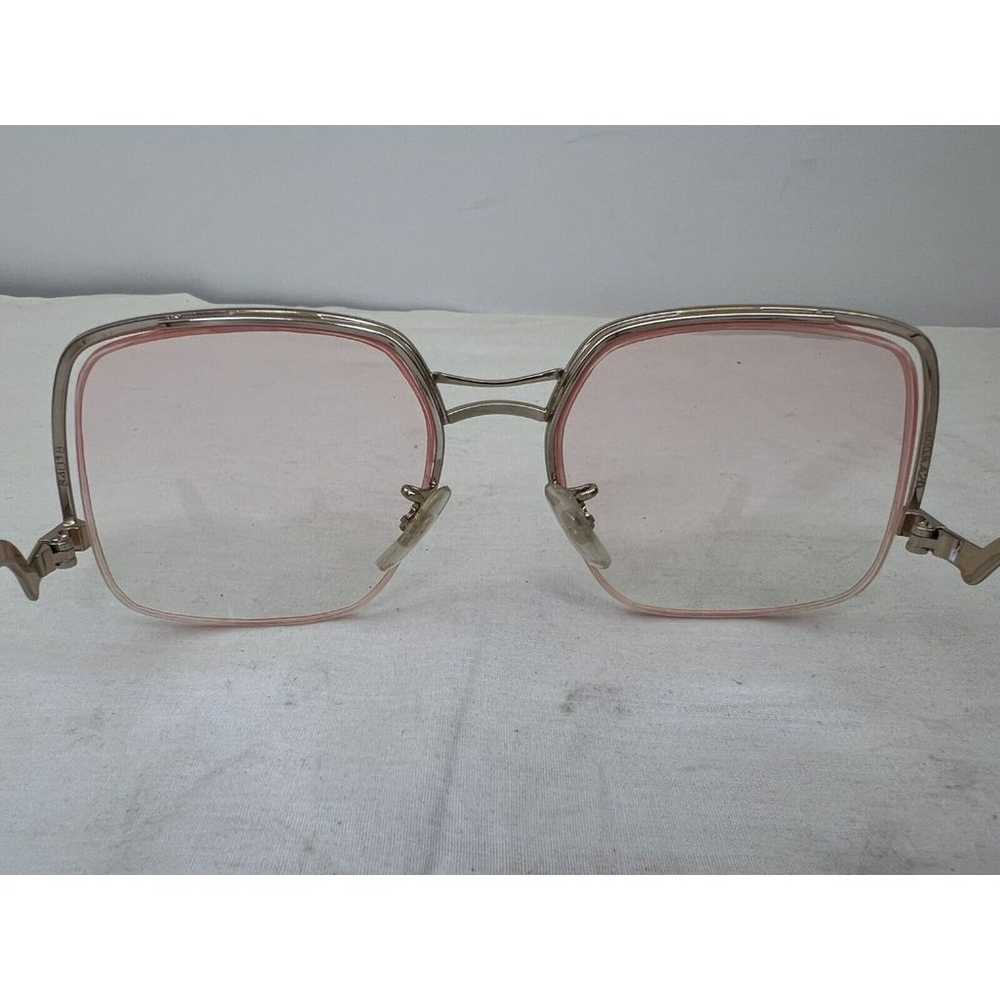 Vintage Retro Tura Mod 420 Eyeglass Frame Gold To… - image 8