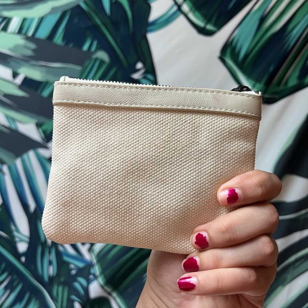 Balenciaga Moto City Cream Zip Pouch - image 2