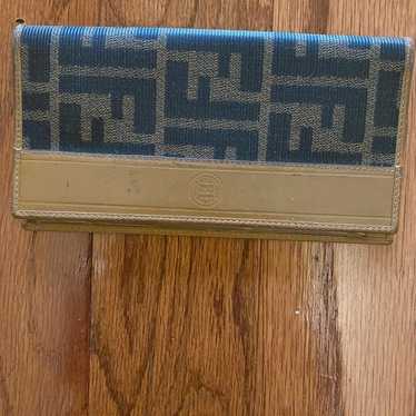 VINTAGE AUTHENTIC FENDI CHECKBOOK HOLDER