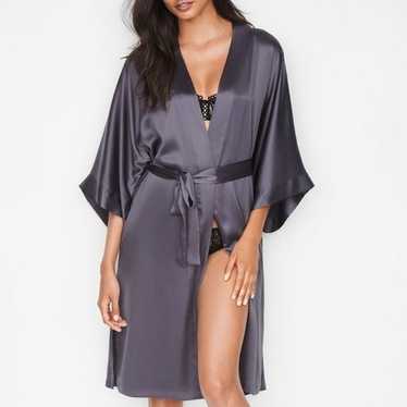 VERY SEXY Silky Satin Robe Kimono XS/S - image 1